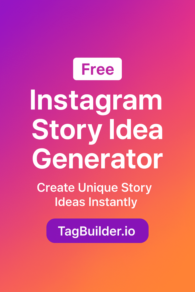 Free Instagram Story Idea Generator Free Instagram Story Idea Generator